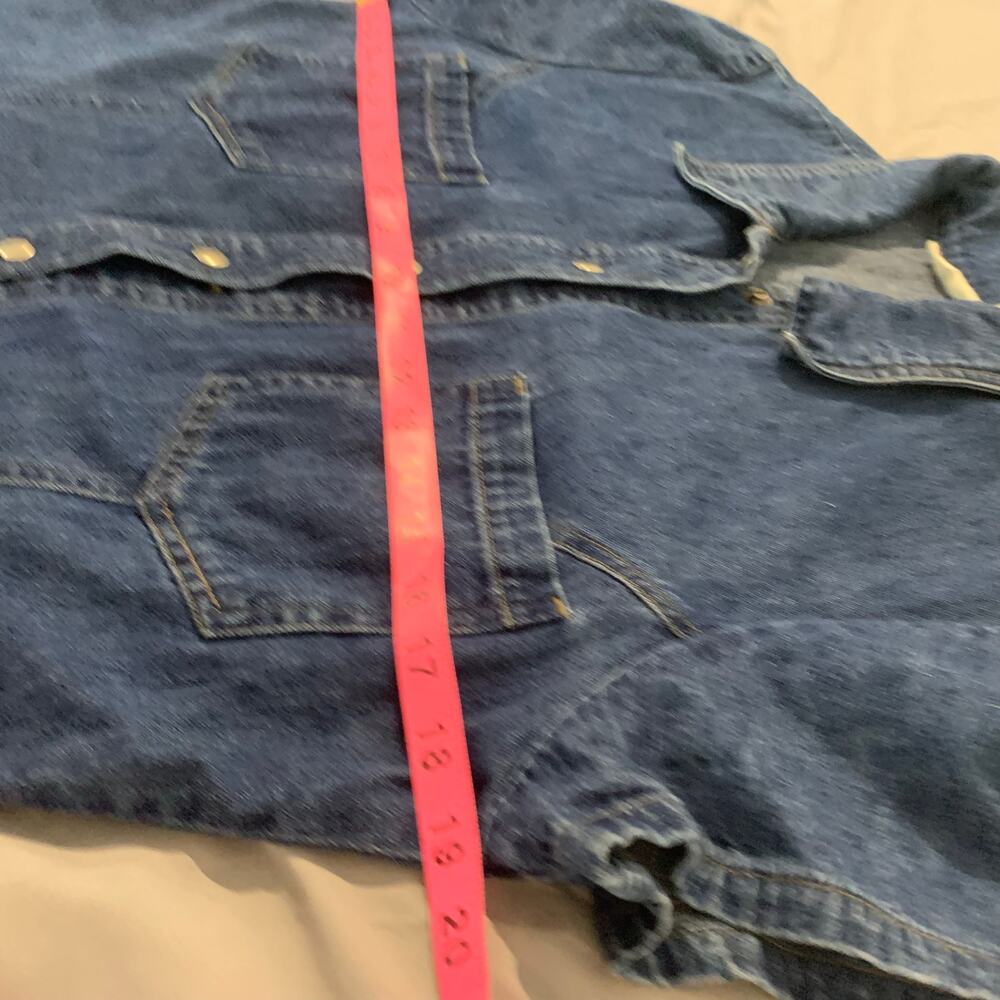 Faded Glory Girls Denim Shirt Dress - Picture 4 of 9
